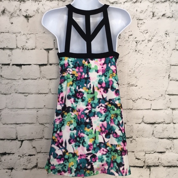 Bethany Mota abstract watercolor dress - Picture 3 of 7